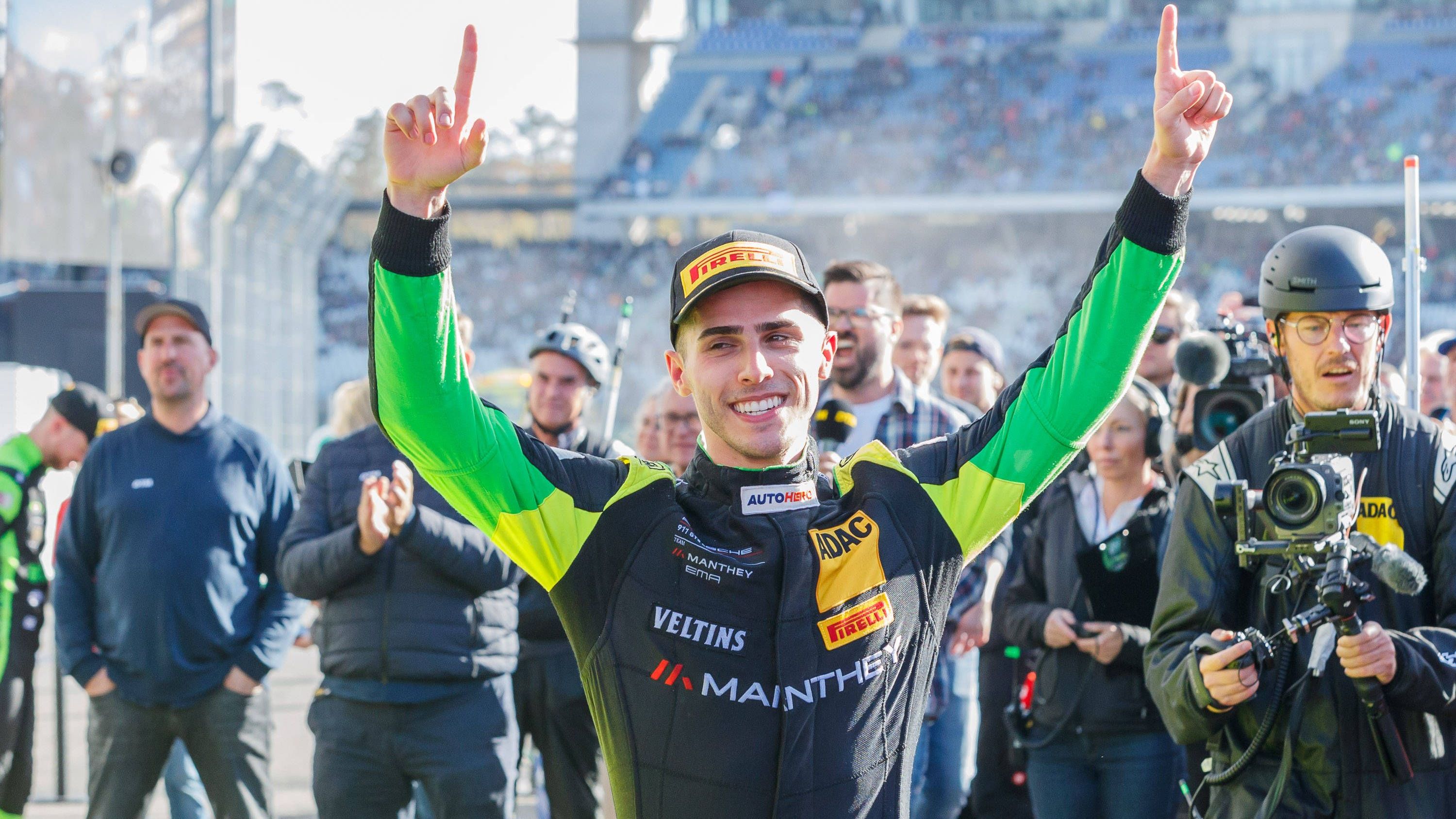 <strong>2023: Thomas Preining</strong><br>Der Österreicher gewann die DTM 2023 in seinem Porsche 911 Gt3 R. Der 25-Jährige war damit der erste Österreicher überhaupt, der sich zum Champion krönte. Auch für Porsche und sein Team Manthey war es der erste Titel.