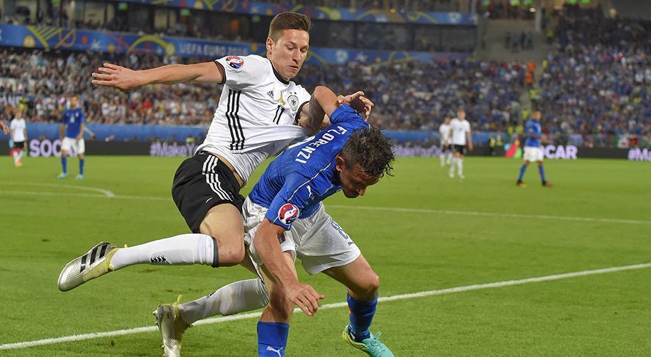 
                <strong>Julian Draxler</strong><br>
                Julian Draxler: Brachte etwas mehr Tempo ins Spiel, aber fehlenden Präzision im Konter kostete der DFB-Elf einen möglicherweise frühzeitigen Sieg. Verwandelte sein Elfmeter aber hervorragend. ran-Note: 3-
              