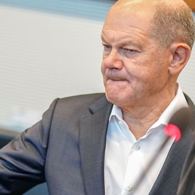 Bundeskanzler Olaf Scholz (SPD) 