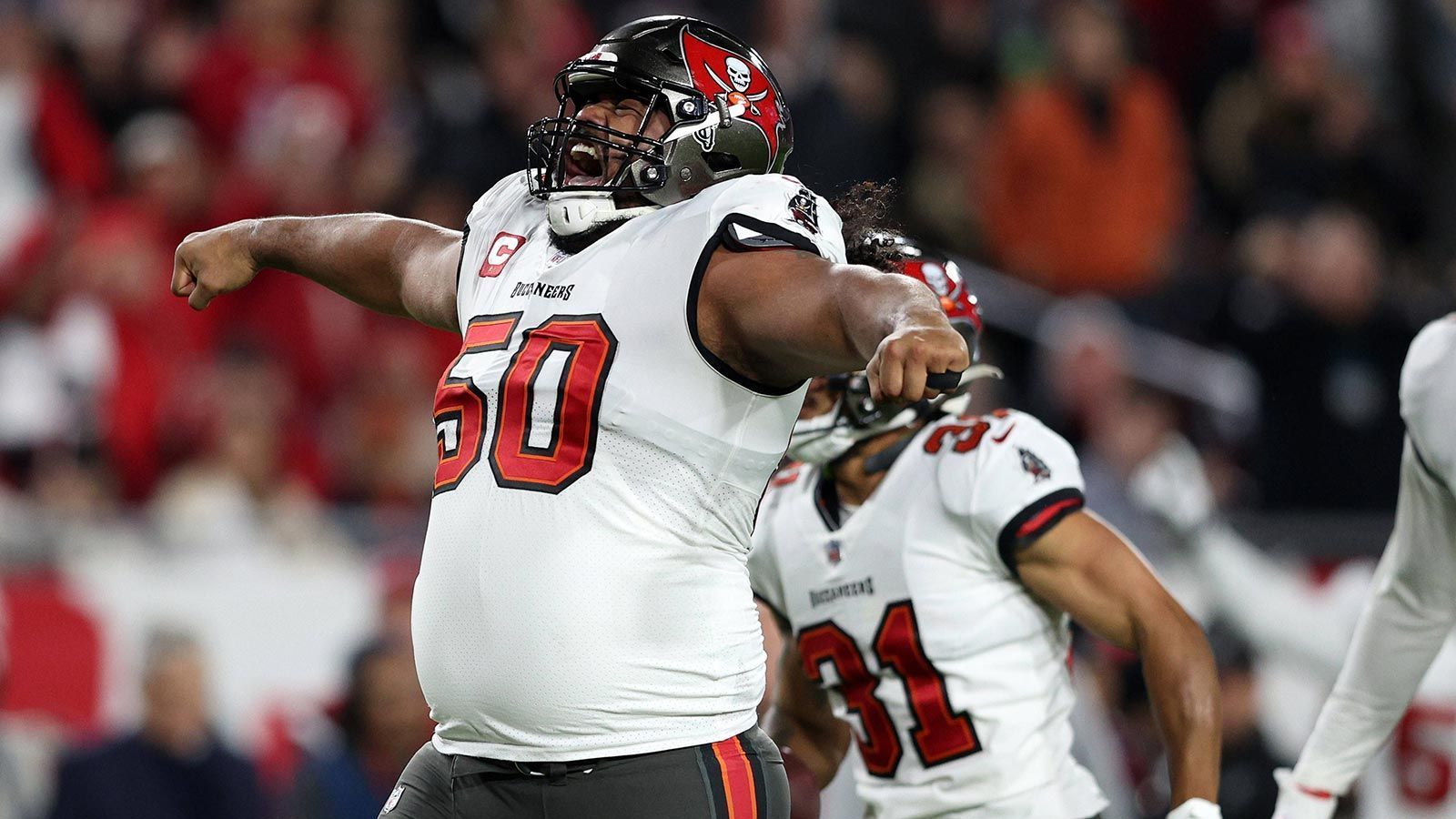 
                <strong>Platz 5: Vita Vea (Tampa Bay Buccaneers)</strong><br>
                &#x2022; Gesamt-Rating: 88<br>
              