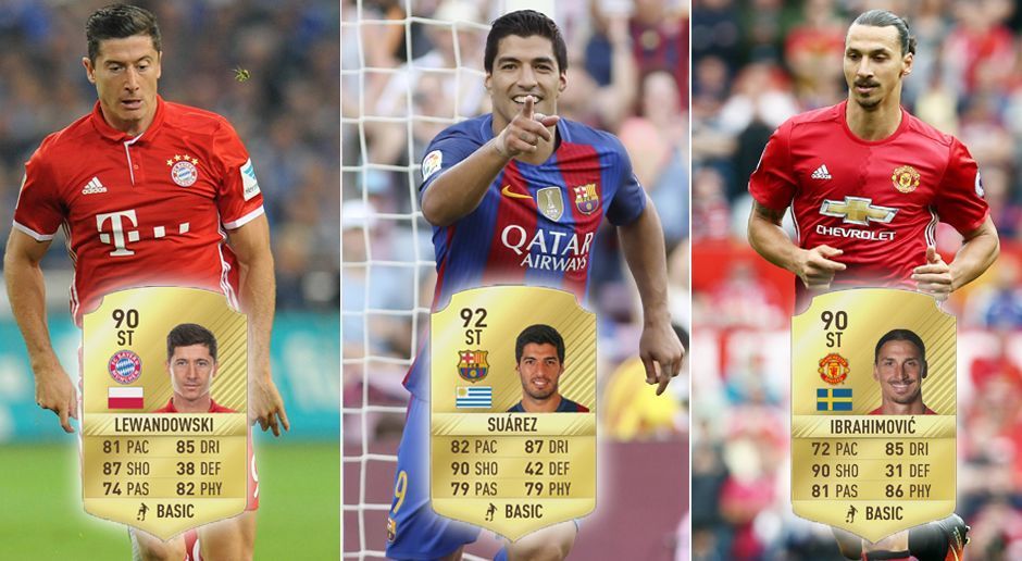 
                <strong>Schussstarke Spieler</strong><br>
                EA Sports hat die zehn schussstärksten Spieler des neuen Games, FIFA 17, vorgestellt. ran.de präsentiert euch die Liste, in der ein Spieler aus der Bundesliga dabei ist.
              