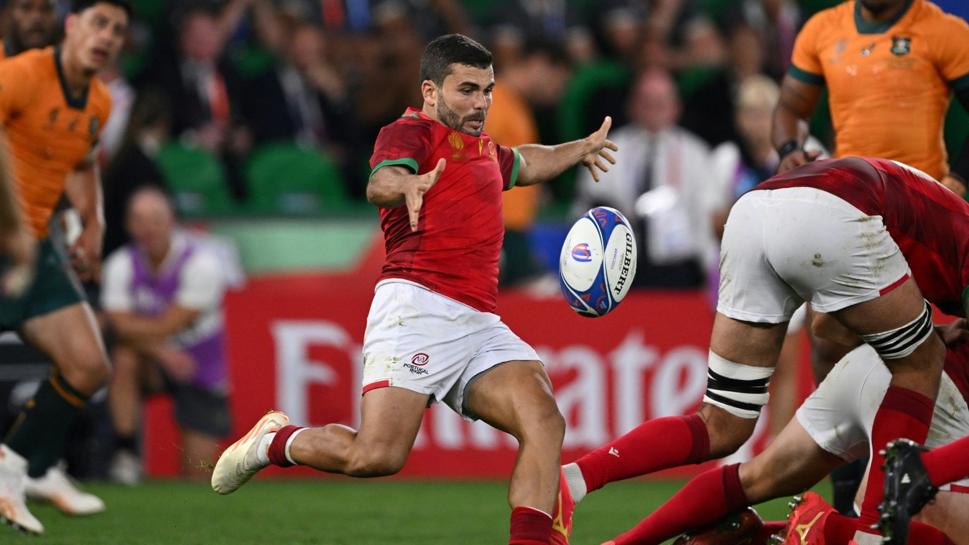 RugbyWM Australien wahrt Minichance aufs Weiterkommen
