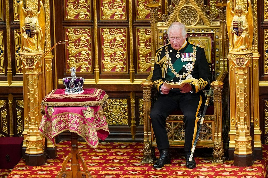 Im März eröffnete - damals noch stellvertretend für seine Mutter die Queen - Charles das Parlament