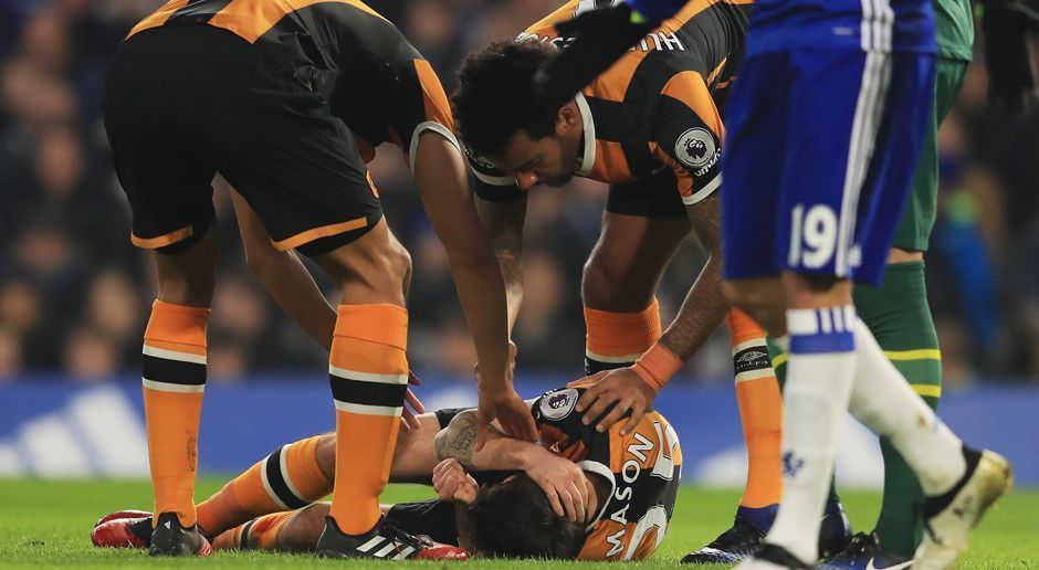 
                <strong>Platz 11: Hull City</strong><br>
                Gehaltskosten für verletzte Spieler: 8,7 Millionen EuroVerletzungen: 35Längster Ausfall: Ryan Mason (16 Spieltage, Schädelbruch)
              