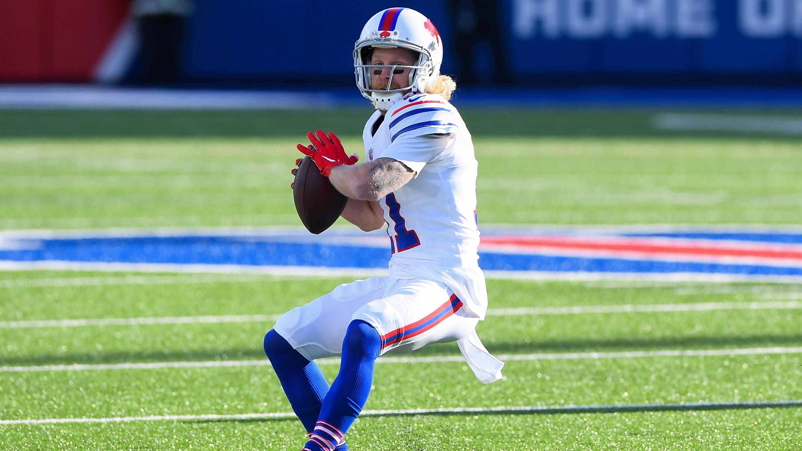 <strong>Cole Beasley (Buffalo Bills)</strong><br>Position: Wide Receiver<br>Jahr: 2020<br>Gegner: Los Angeles Chargers