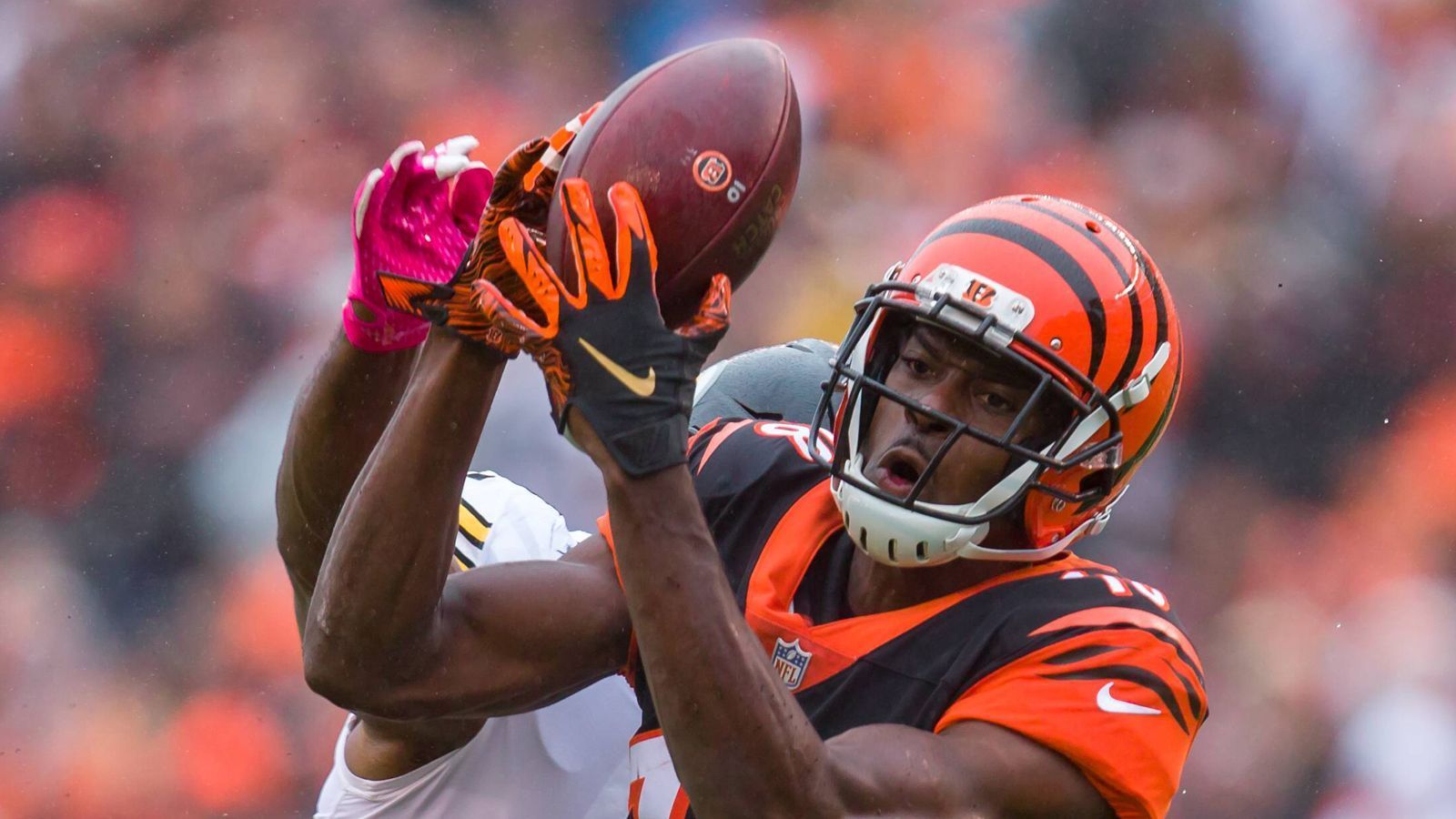 
                <strong>5. A. J. Green</strong><br>
                Teams: Cincinnati Bengals (seit 2011)Spiele: 63Big-Plays: 11
              