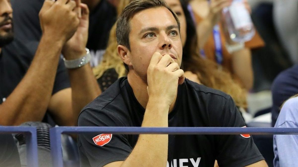 Sascha Bajin betreut Kerbers Gegnerin Mladenovic