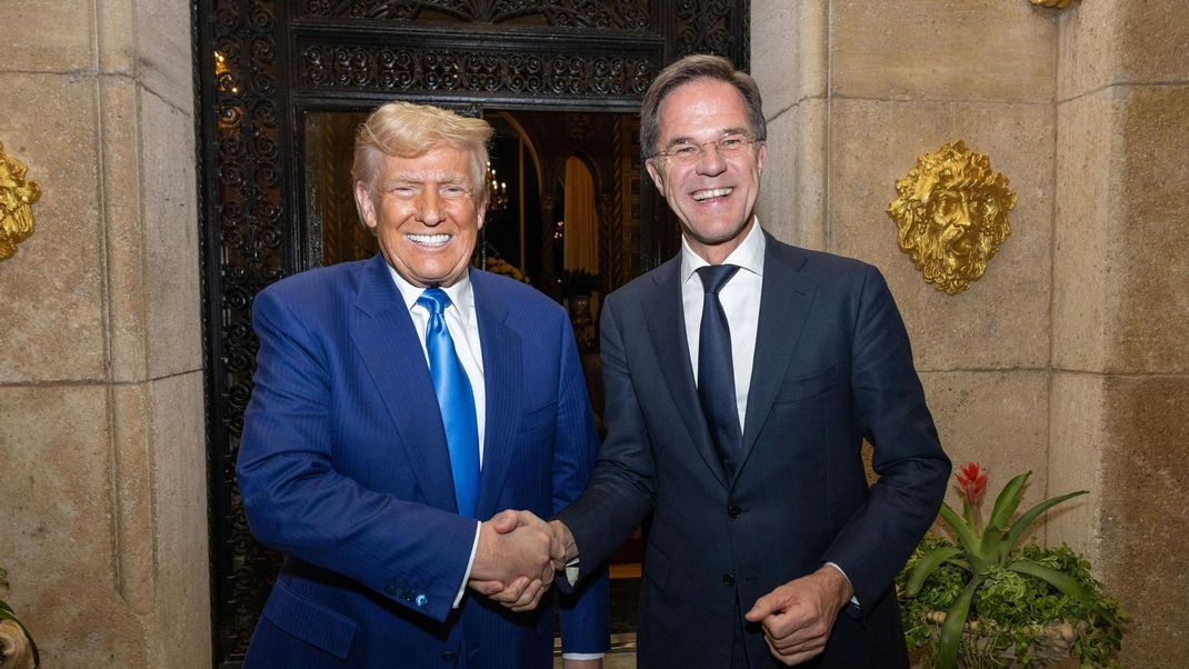 US-Präsident Donald Trump und NATO-Generalsekretär Mark Rutte