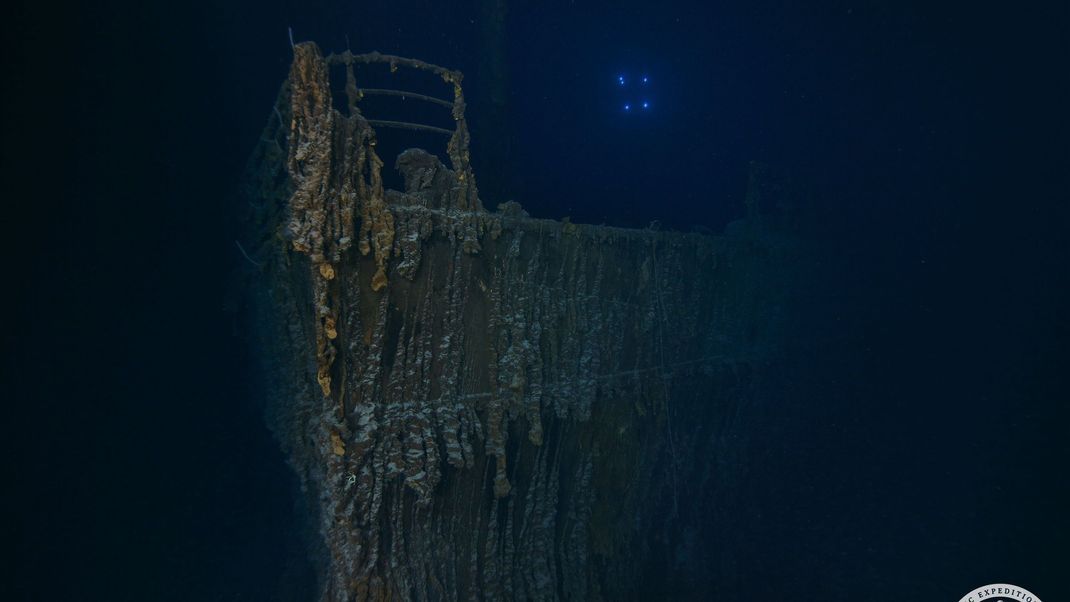 Im Meeresgrab: Die Titanic zerfällt langsam