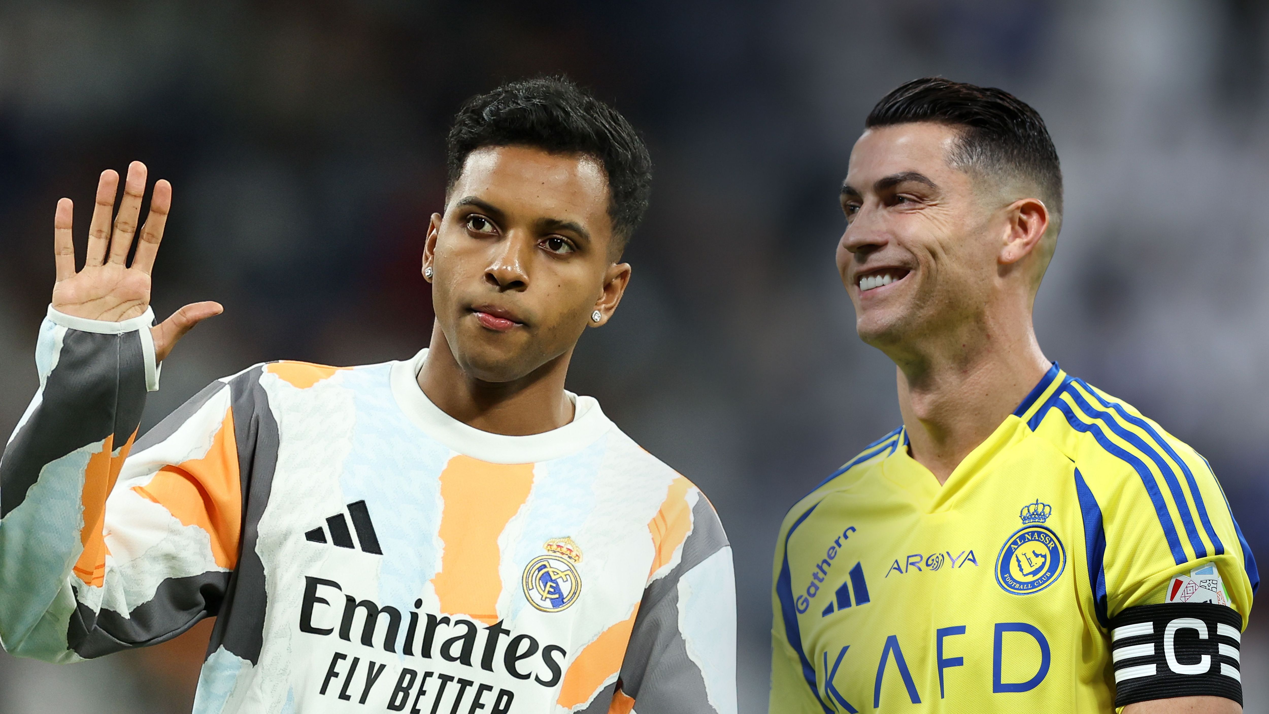<strong>Rodrygo (Real Madrid)</strong><br>Das wäre ein Hammer-Deal! Wie verschiedene englische Medien berichten will CR7 dafür sorgen, dass Real-Star Rodrygo bald an seiner Seite für Al-Nassr auflaufen wird. Der 24-Jährige Flügelflitzer ist mit seiner Rolle bei den "Königlichen" demnach nicht gänzlich zufrieden. Auch soll er in der Planung unter Neu-Trainer Xabi Alonso in Zukunft nicht die größte Rolle spielen. Nun das "unmoralische Angebot" aus der Wüste? Dort verlängerte Cristiano Ronaldo erst kürzlich seinen Vertrag. Er verdient dort 17 Millionen Euro - pro Monat versteht sich.