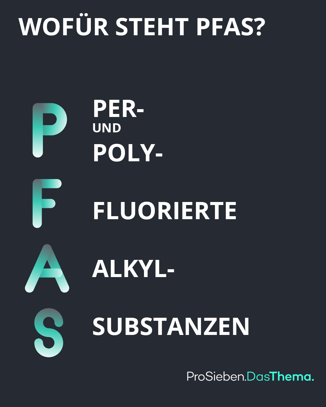 Das musst du über PFAS wissen
