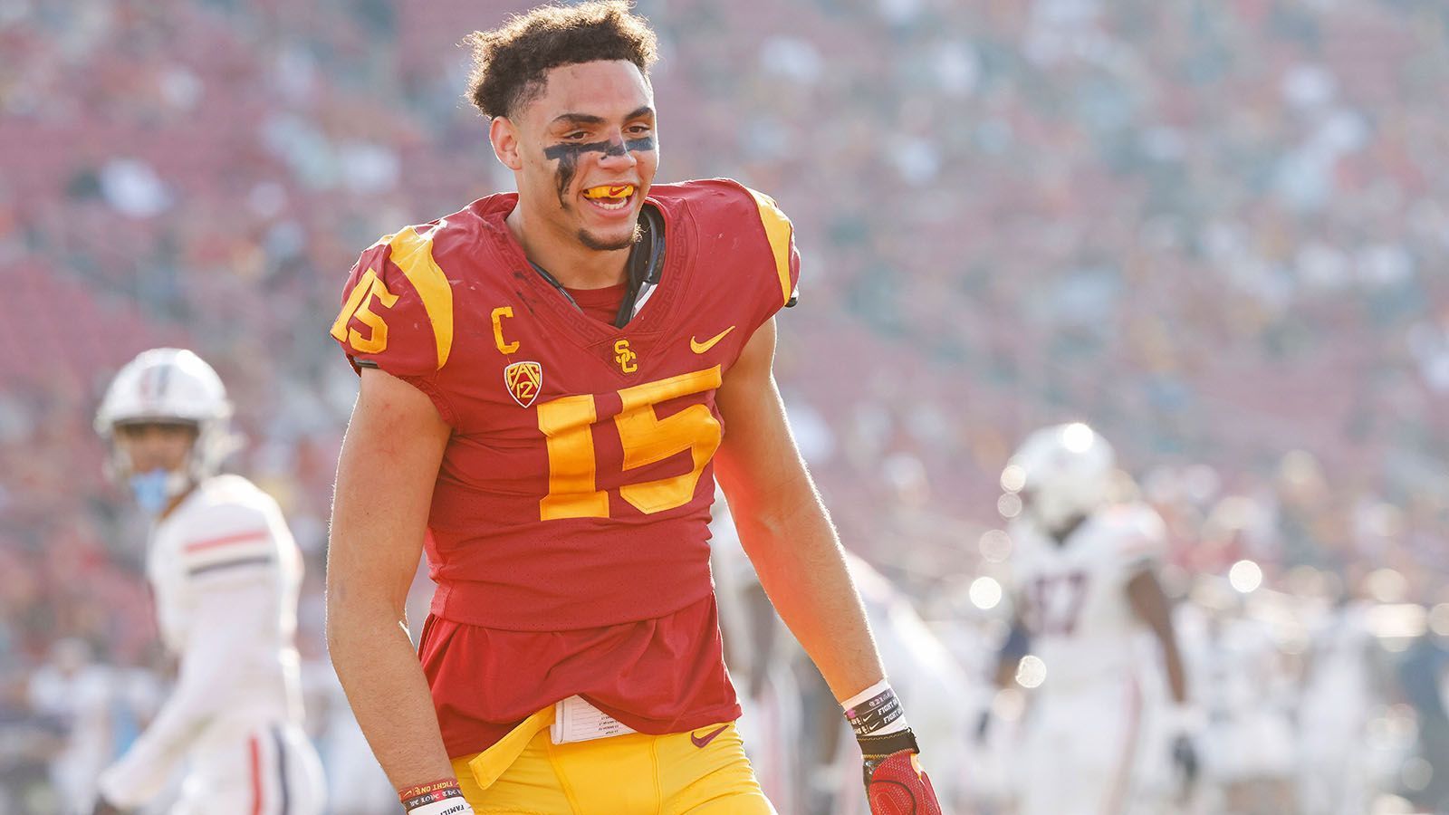 
                <strong>16. Pick: New Orleans Saints - Drake London</strong><br>
                &#x2022; Wide Receiver<br>&#x2022; University of Southern California<br>
              