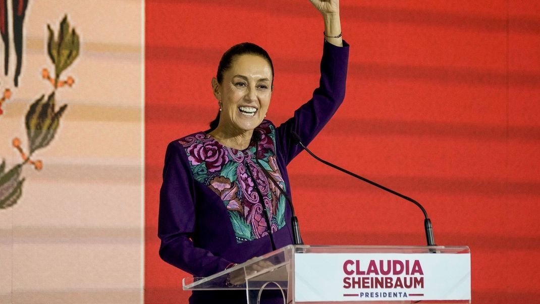 Claudia Sheinbaum übernimmt im Oktober das Präsidentenamt in Mexiko.