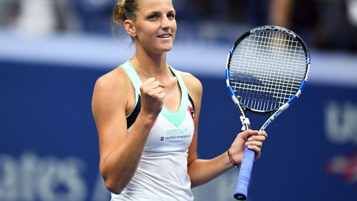 Pliskova zog ohne Probleme in die zweite Runde ein