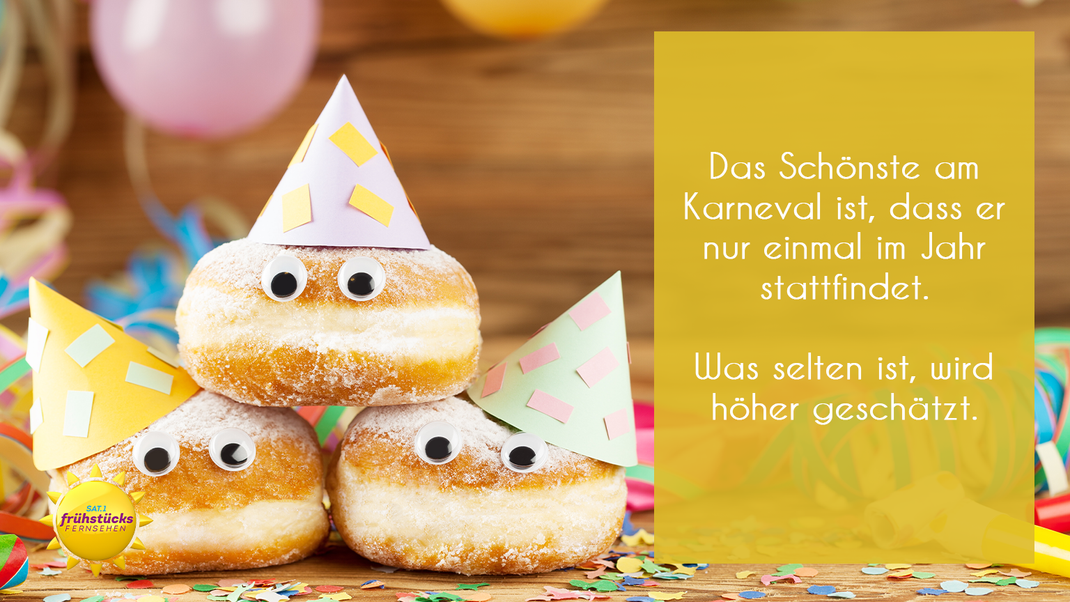 Karneval vorbei? Dann freue dich auf nächstes Jahr!