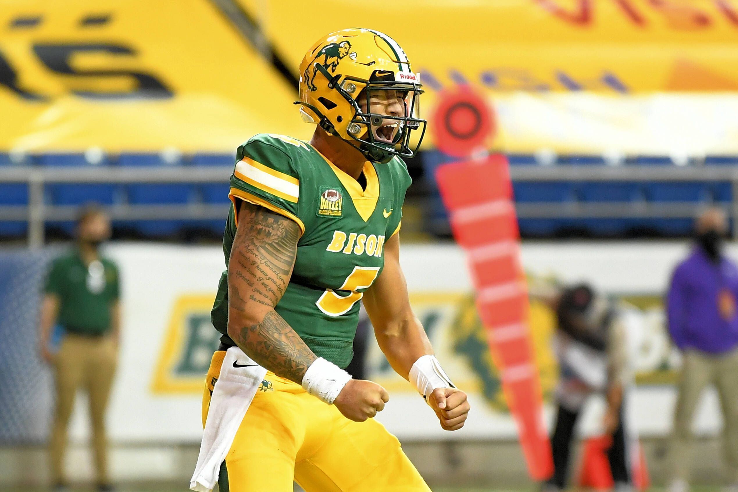 
                <strong>Pick 3: San Francisco 49ers - Trey Lance</strong><br>
                &#x2022; Quarterback -<br>&#x2022; North Dakota<br>
              