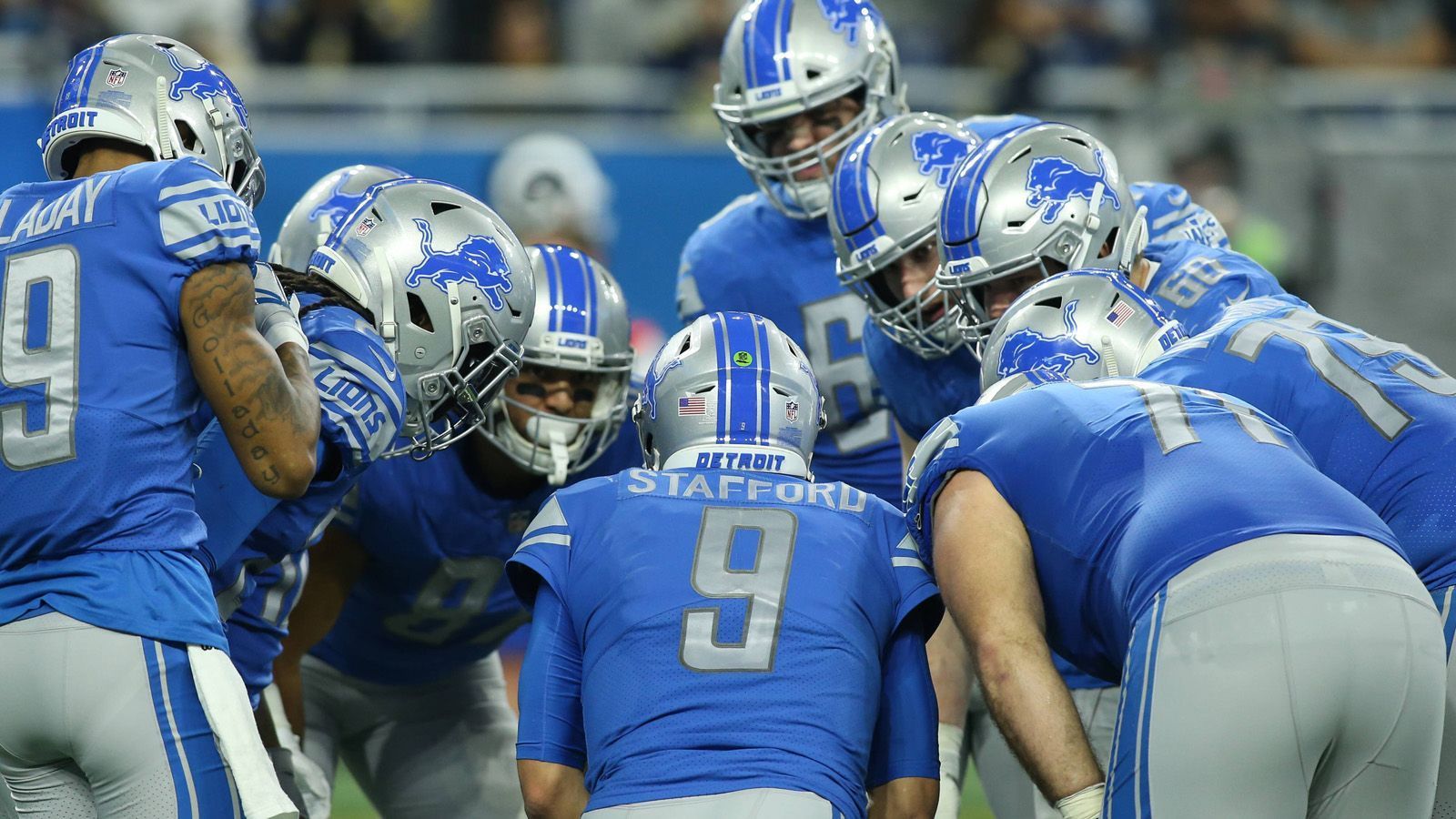 
                <strong>Detroit Lions</strong><br>
                Team Captains: Matthew Stafford (QB), Taylor Decker (OT), Danny Amendola (WR), Jarrad Davis (LB), Devon Kennard (LB), Quandre Diggs (CB), and Don Muhlbach (C)
              