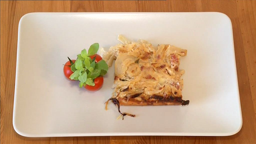 Der schnellste Zwiebelkuchen der Welt