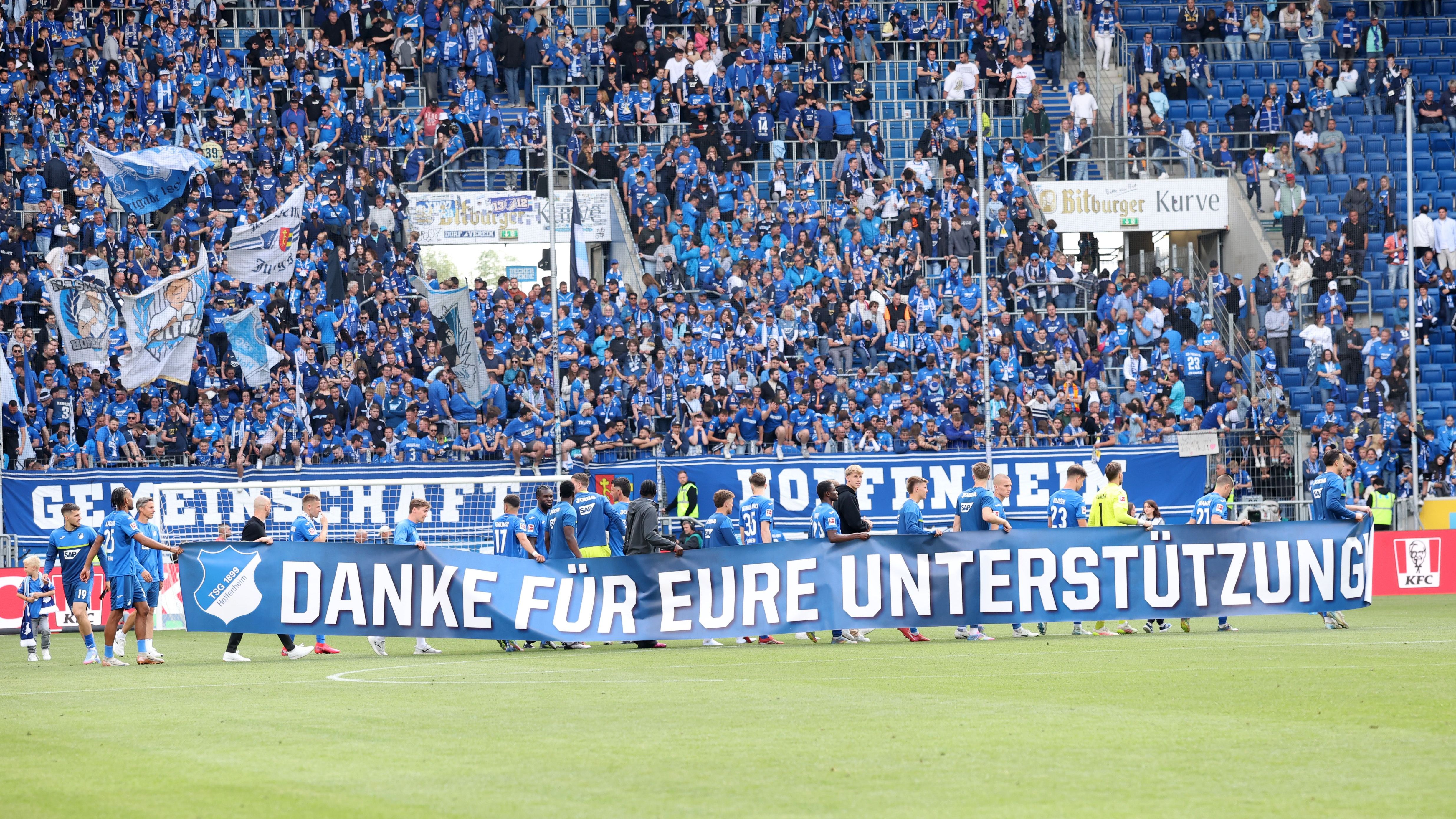 <strong>TSG Hoffenheim</strong><br>150 Euro<br>Unterschied zur Vorsaison: 0 Euro