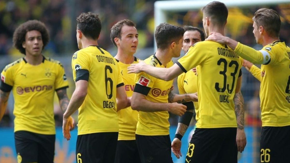 Dortmund gewinnt und hält die Meisterschaft weiter offen
