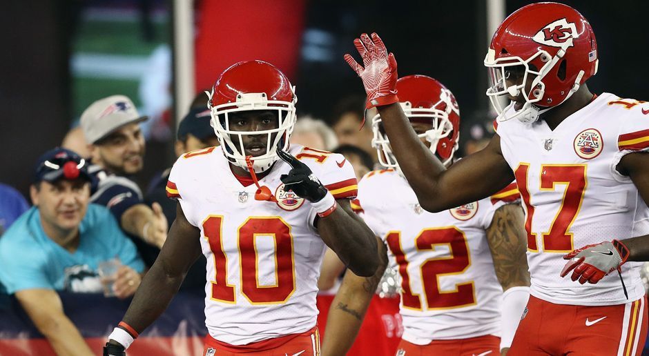 
                <strong>Mega-Drives der Chiefs</strong><br>
                Alex Smith und den Kansas City Chiefs gelangen drei Touchdown-Drives über 90 Yards oder mehr. In der kompletten vergangenen Saison gelang ihnen nur ein einziger solcher Mega-Drive.
              