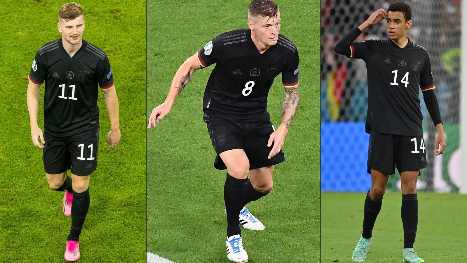 
                <strong>DFB-Elf gegen England: So würde ran-Autor Christian Stüwe aufstellen</strong><br>
                Am Dienstag trifft Deutschland im Achtelfinale der Europameisterschaft im Londoner Wembleystadion auf England (18 Uhr im Liveticker auf ran.de). Mehrere Spieler drängen gegen den alten Rivalen in die Startelf des DFB-Teams. ran-Autor Christian Stüwe hat sich für diese Formation entschieden.
              