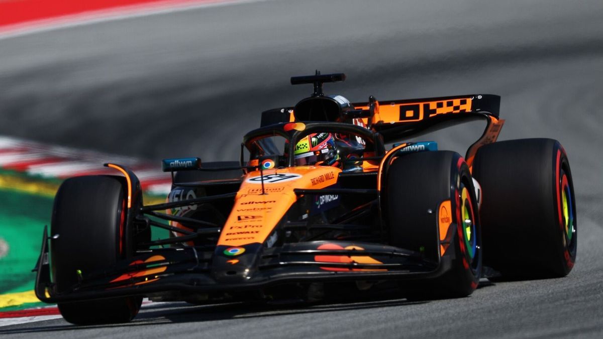 Oscar Piastri schnappt sich die Pole in Barcelona