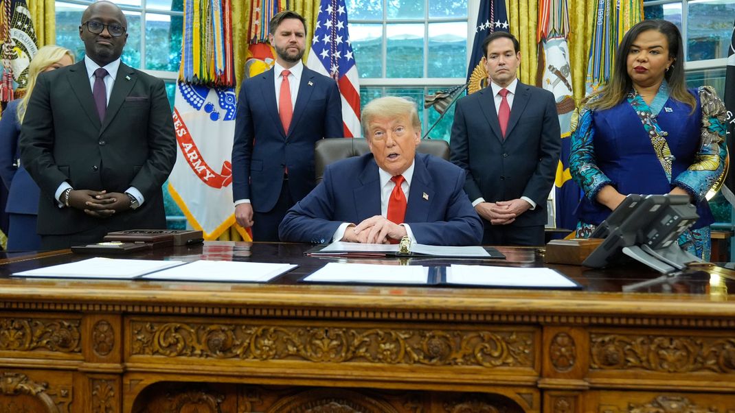US-Präsident Donald Trump glaubt nicht, dass der Iran sein Uran retten konnte.