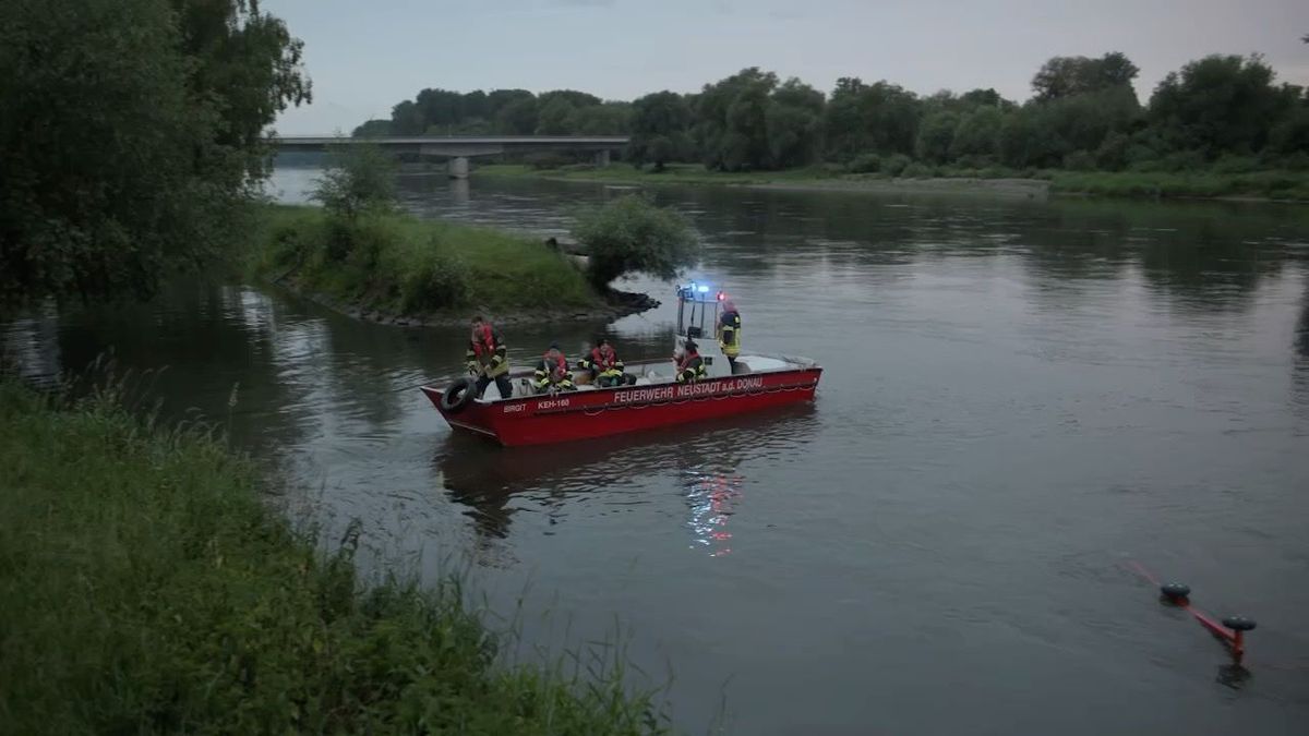 Ölfund in der Donau