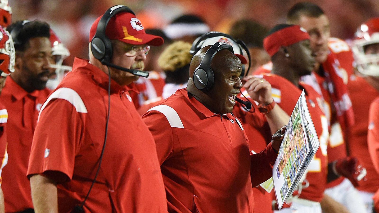 NFL: Andy Reid Verteidigt Eric Bieniemy Nach Kritik Von McCoy