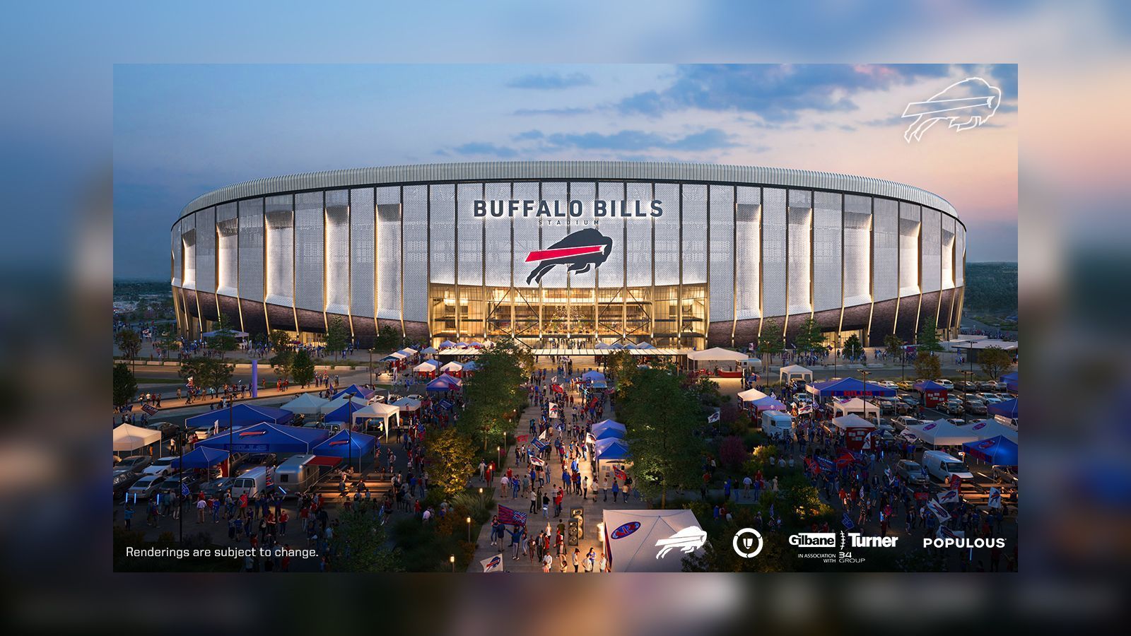 
                <strong>Neues Bills-Stadion: Ein modernes Hightech-Projekt</strong><br>
                Mit einer Kapazität von knapp 62.000 Zuschauern bietet es insgesamt knapp 10.000 Zuschauern weniger Platz als das 1973 errichtete Highmark Stadium, in dem die Bills aktuell ihre Heimspiele austragen.
              