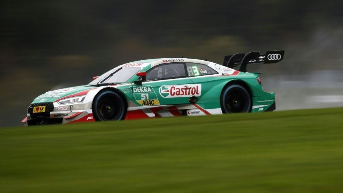 Audi dominiert: Frijns auf Pole, Müller (Foto) dahinter