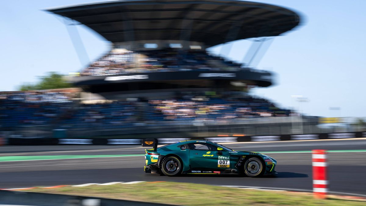 Gilles Magnus (Belgien, Comtoyou Racing, Aston Martin Vantage GT3, 007), GER, ADAC DTM Nuerburgring, Qualifying 2, Saison 2025, 10.08.2025 GER, ADAC DTM Nuerburgring, Qualifying 2, Saison 2025, 10....