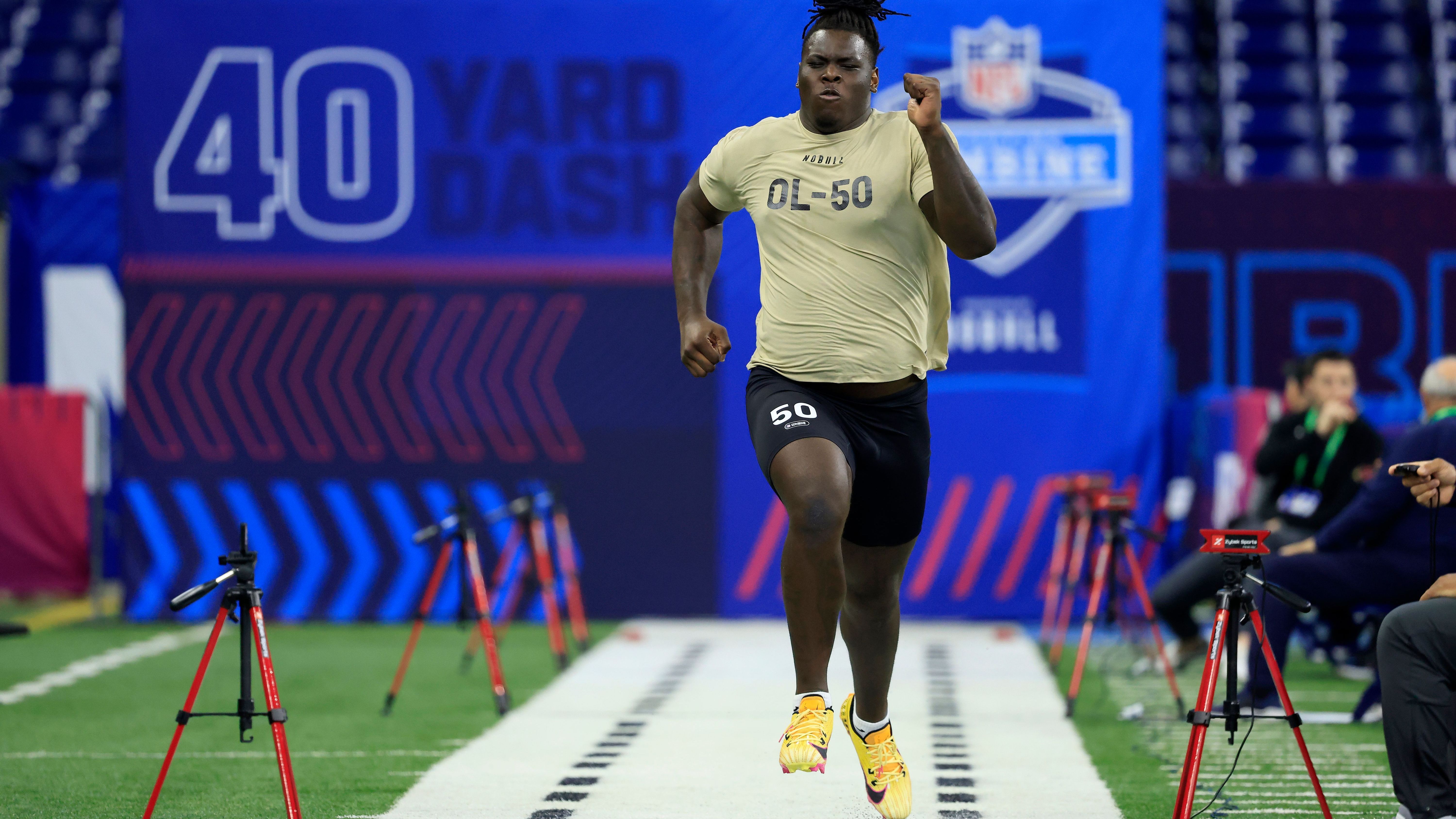 <strong>Pick 24: Dallas Cowboys: Amarius Mims, OT, Georgia</strong><br>Eine weitere starke Wahl für die Offensive Line.