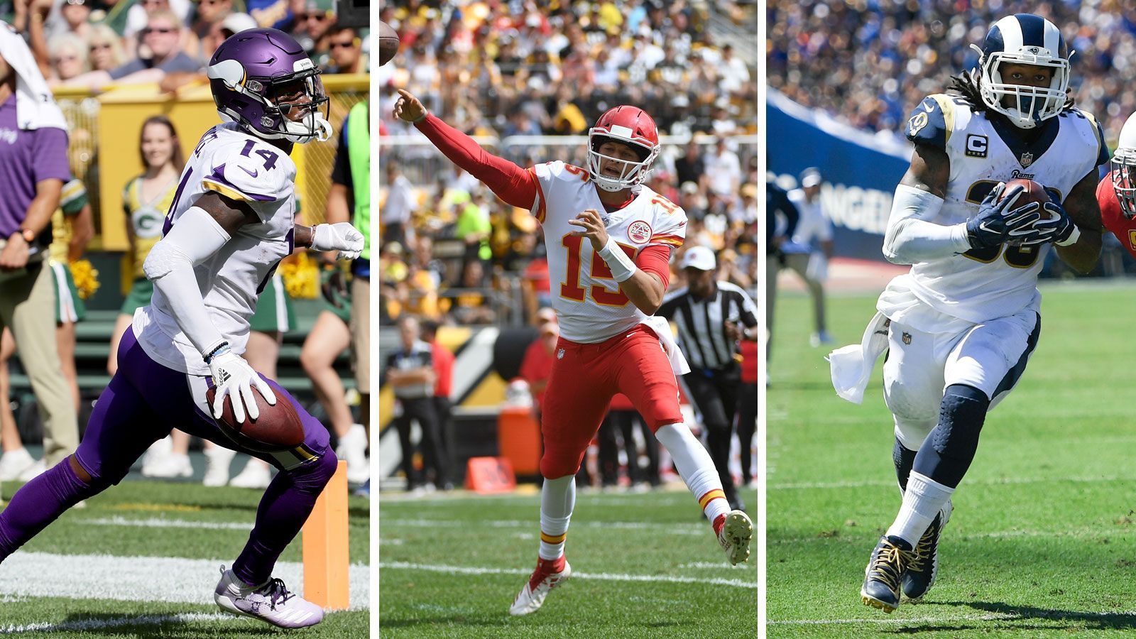 
                <strong>Fantasy Football: Die Top-Performer aus Woche 2</strong><br>
                Der zweite Spieltag der NFL und damit auch des Fantasy Managers ist gespielt. Im Idealfall konnten 269 Punkte erspielt werden. Alleine 147 davon steuerten die Kansas City Chiefs im Spiel gegen die Pittsburgh Steelers bei. ran.de zeigt euch, mit welcher Auswahl ihr die volle Punktzahl erreicht hättet.
              