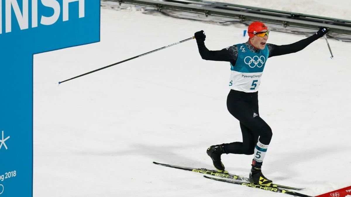 Eric Frenzel springt zur Goldmedaille im Einzel