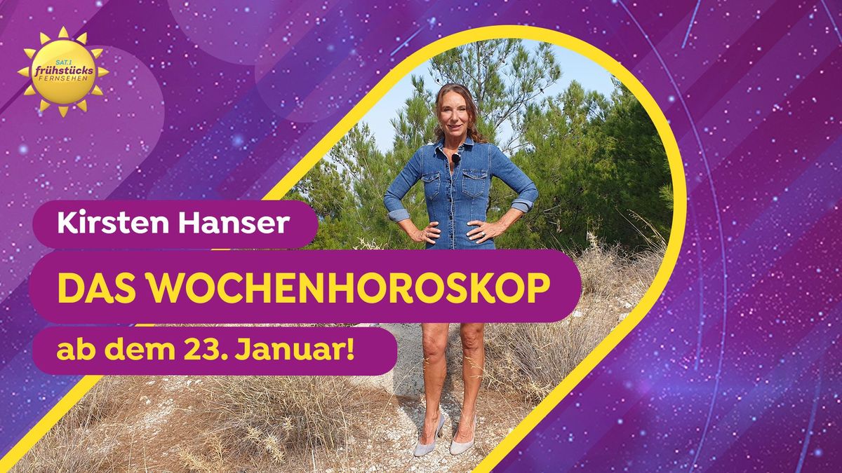 Wochenhoroskop 23.1.2023