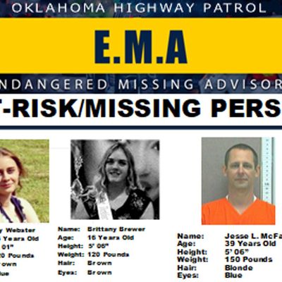 Missing Teens Bodies Found Oklahoma