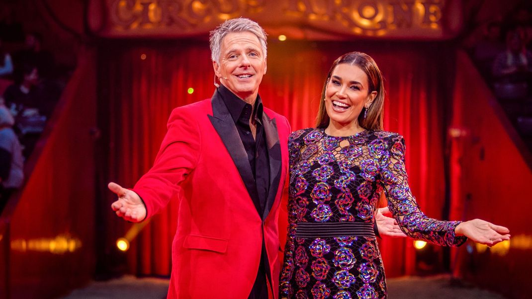 Jörg Pilawa und Jana Ina Zarrella präsentieren "Stars in der Manege" 2022