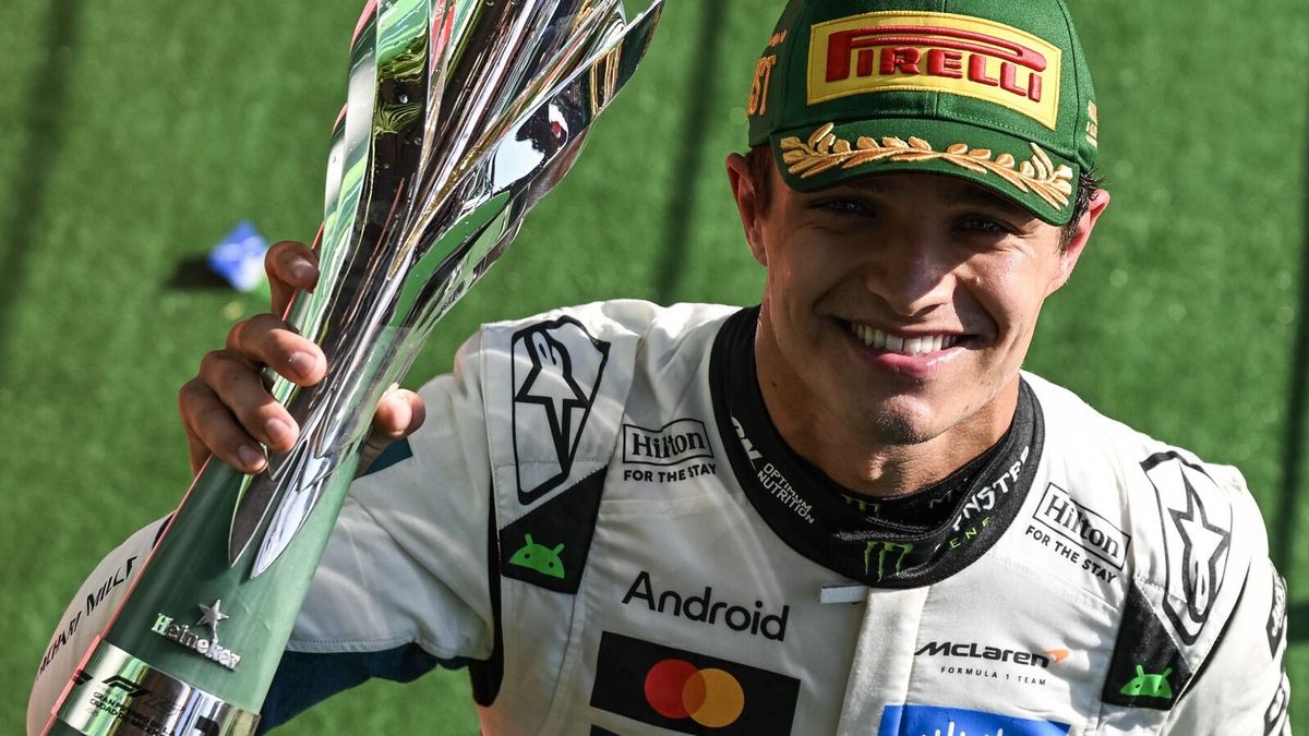 Lando Norris holte sich mit dem Sieg in Mexiko zuletzt die WM-Führung