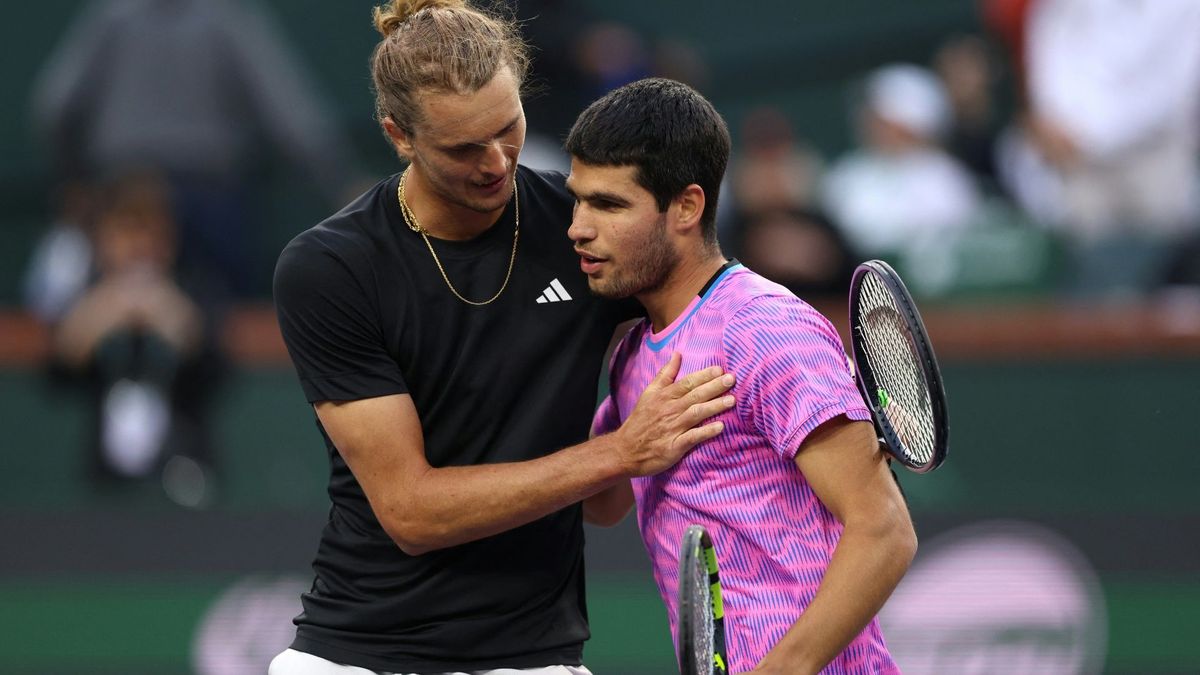 Zverev muss Alcaraz gratulieren