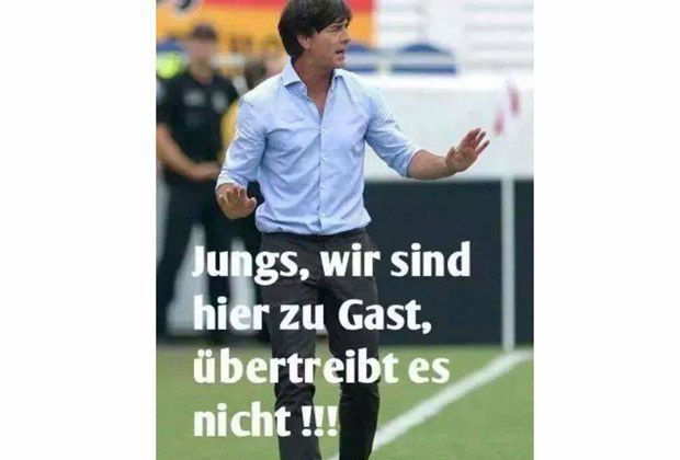 
                <strong>Brasilien-Sieg: So reagiert das Netz</strong><br>
                Ob Joachim Löw das während dem Spiel dachte, darf durchaus bezweifelt werden.
              