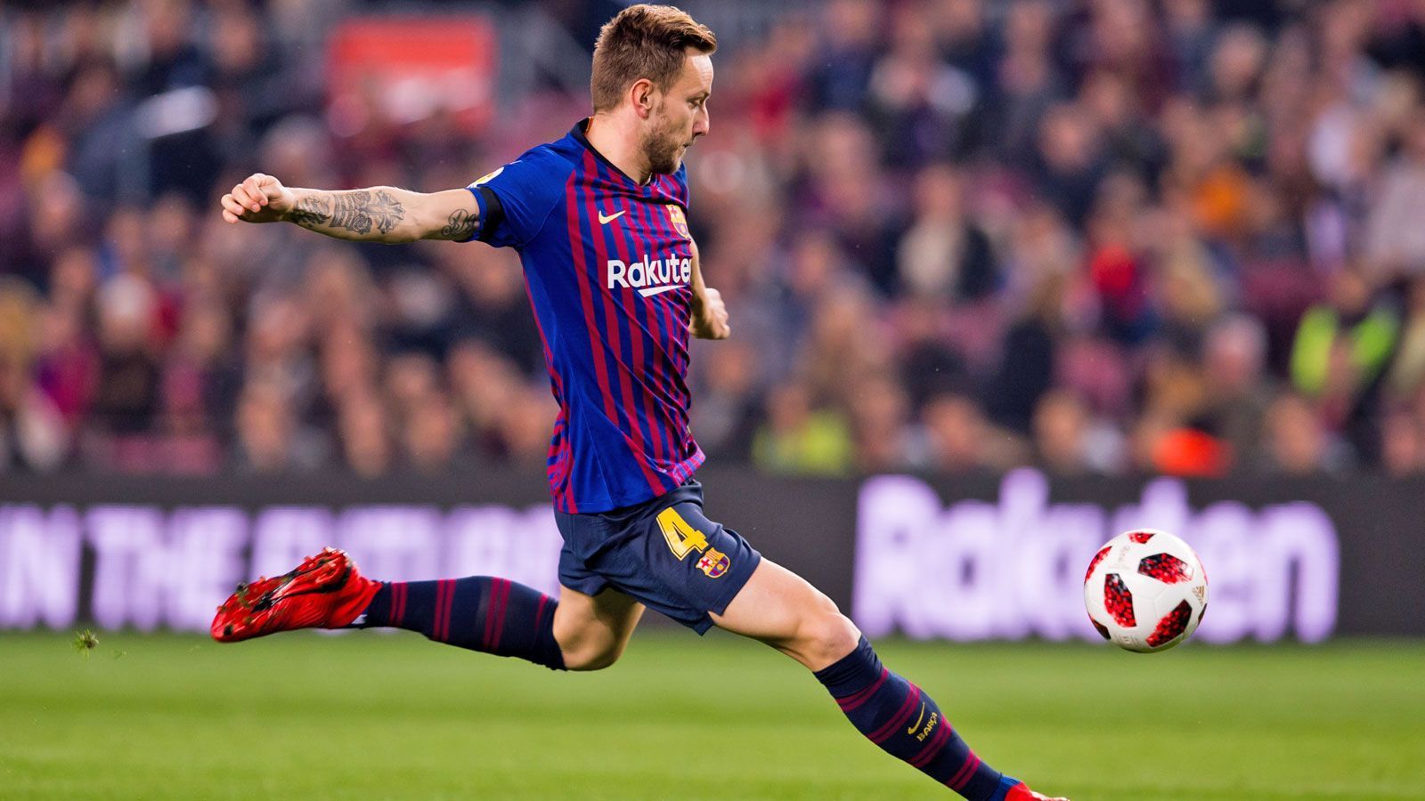 
                <strong>Platz 8: Ivan Rakitic</strong><br>
                Anzahl der Spiele: 52 (43 Vereins-, 9 Länderspiele)Verein: FC BarcelonaNationalität: KroatienPosition: Zentrales MittelfeldAlter: 31
              