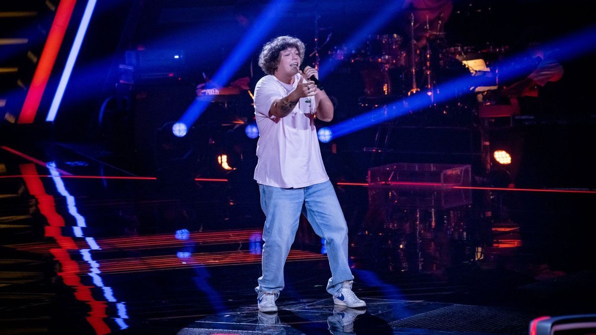 Nico Klemm rappt bei "The Voice of Germany" 2024