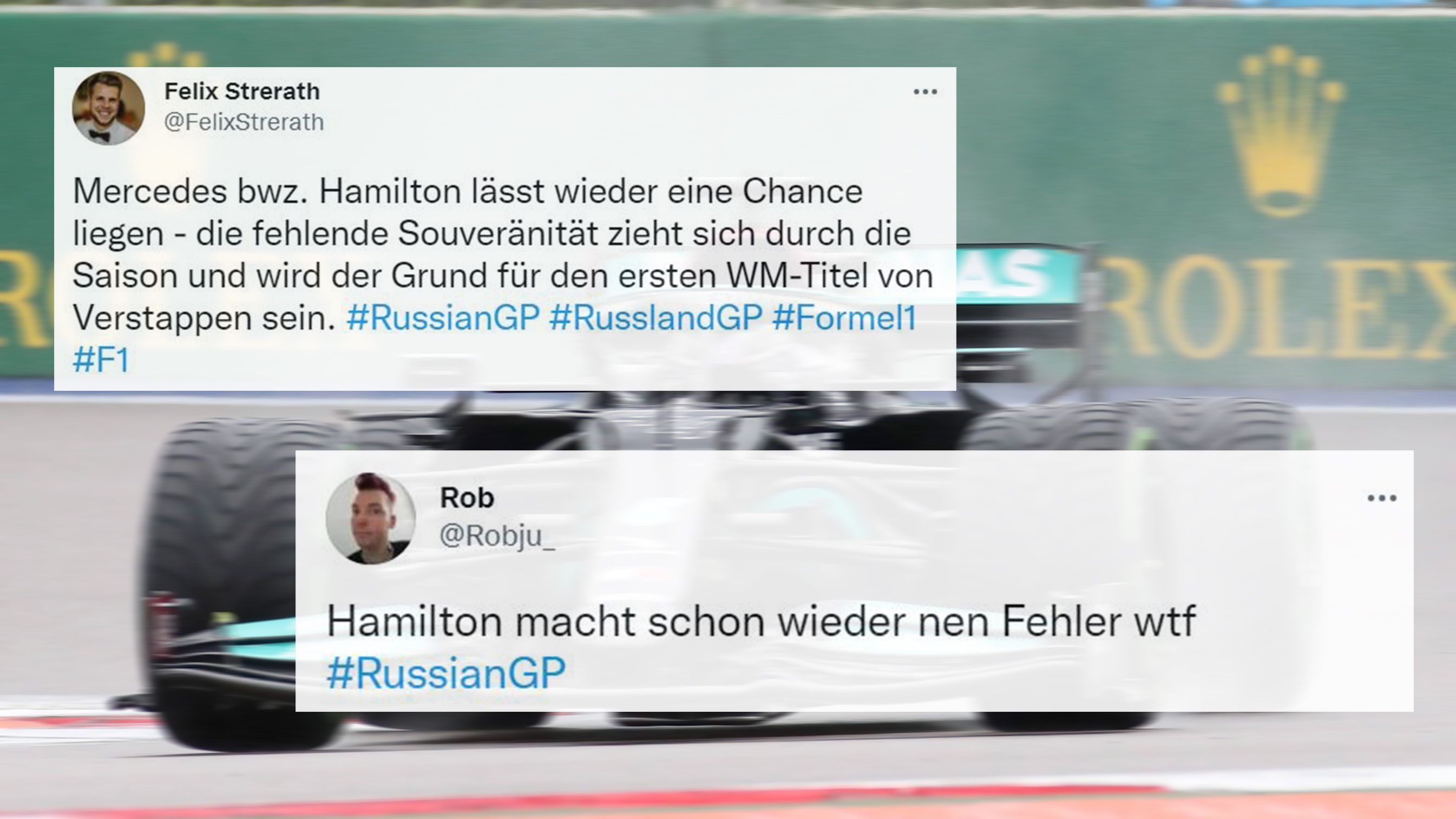 
                <strong>Hamilton ist nervös</strong><br>
                Zeigt der Weltmeister plötzlich nerven? So scheint es zumindest. In Q3 schlägt der Brite gleich zweimal leicht ein und nimmt sich so jede Chance auf eine gute Platzierung. Hamilton wird am Ende nur Vierter. 
              