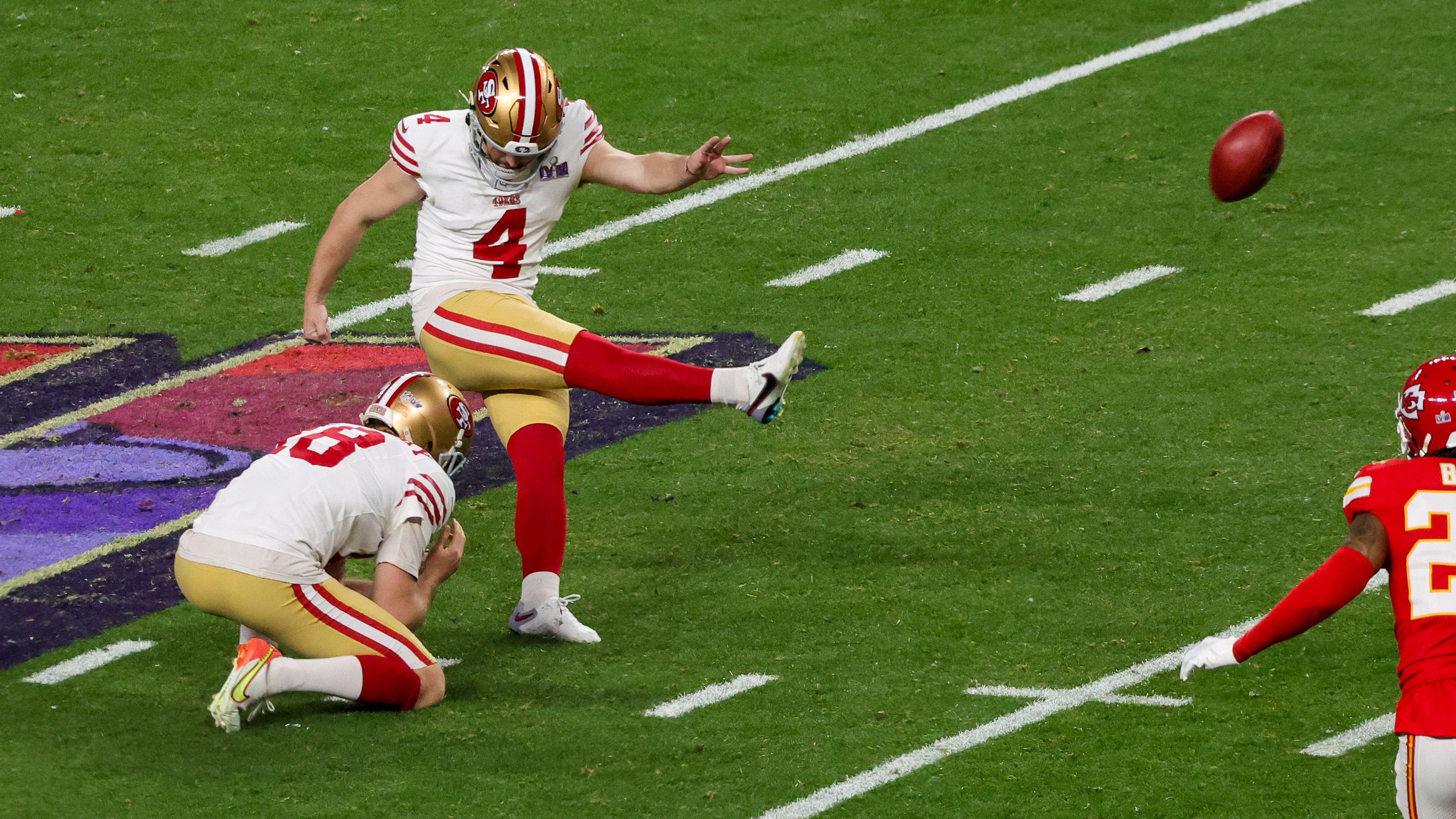 <strong>Platz 22: Jake Moody</strong><br>- Team: San Francisco 49ers<br>- Gehalt: 1.326.021 Dollar