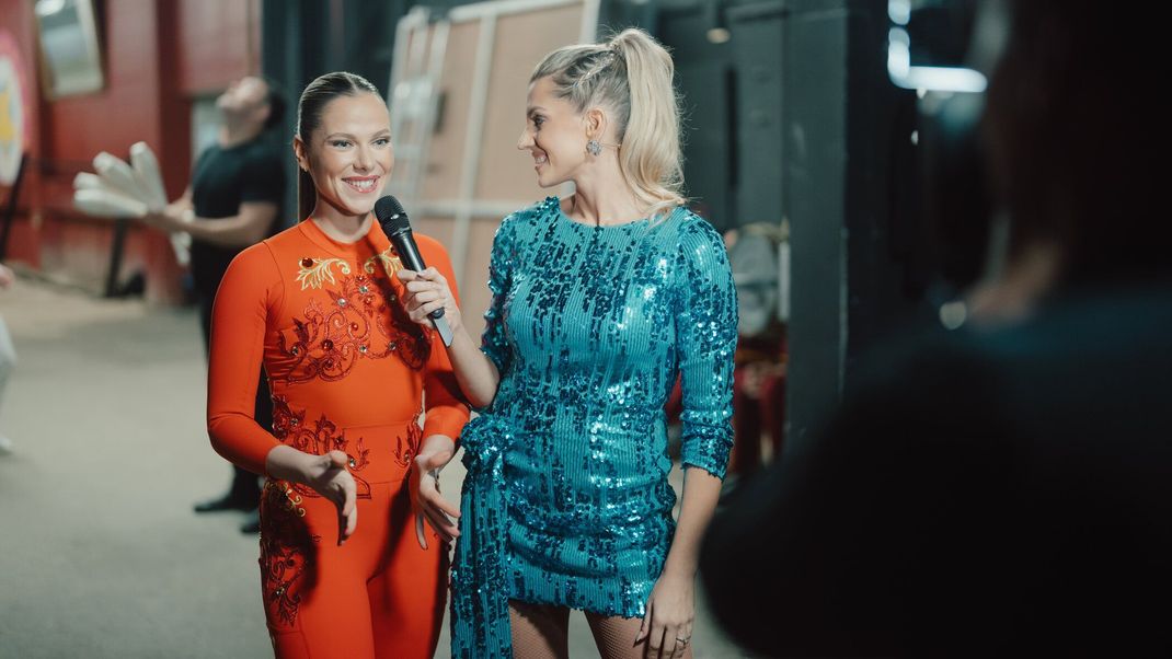 Cheyenne Pahde im Interview für "Stars in der Manege".