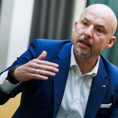 Redaktionsbesuch CSU-Landesgruppenchef Hoffmann