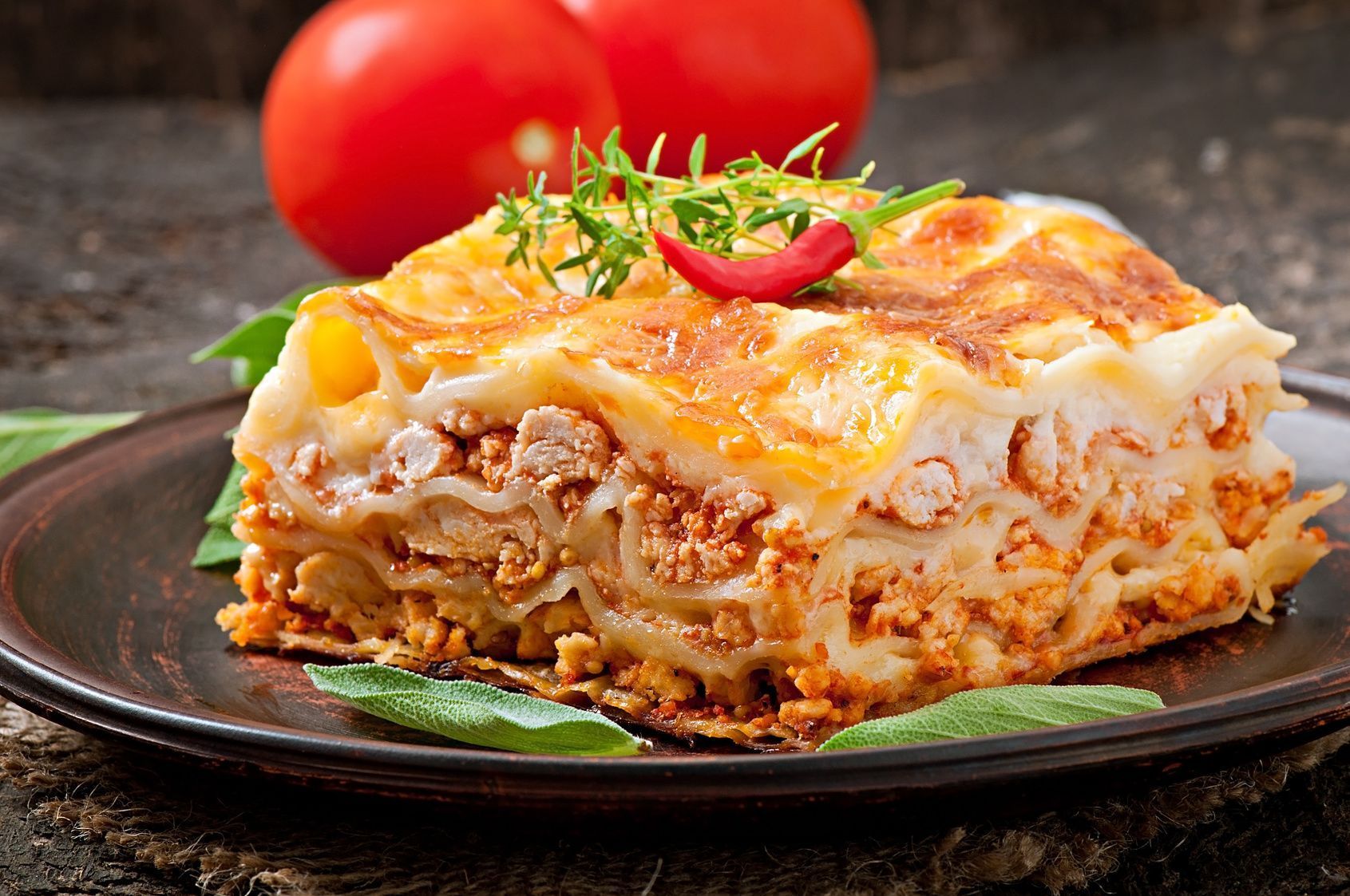 Lasagne mit Béchamelsauce