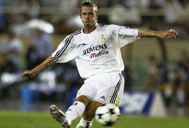 
                <strong>David Beckham</strong><br>
                Beckham ist also quasi Cristiano Ronaldos direkter Vorgänger als Freistoßschütze Nummer 1 bei den Könglichen.
              